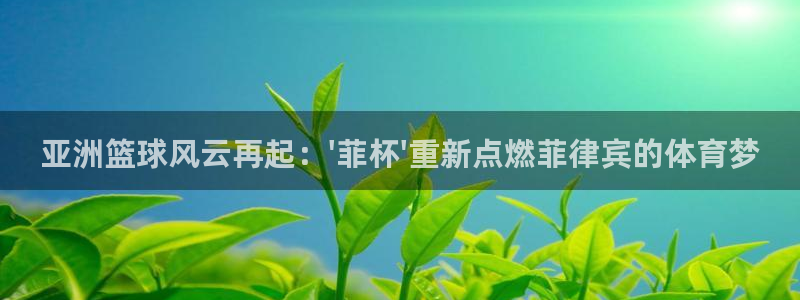 b0b体育下载：亚洲篮球风云再起：\'菲杯\'重新点燃菲律宾